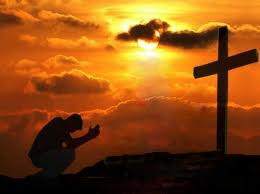 Praying at the Cross