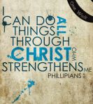 I can do all things through Him who strengthens me w Banner